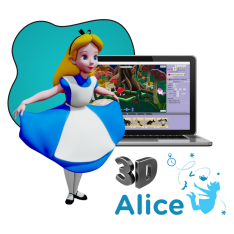 Alice 3d - КИБЕРшкола программирования для детей, компьютерные курсы для школьников, начинающих и подростков - KIBERone г. Геленджик