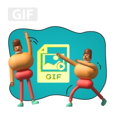 Gif-анимация - КИБЕРшкола программирования для детей, компьютерные курсы для школьников, начинающих и подростков - KIBERone г. Геленджик