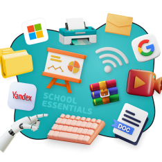 Цифровая база для школьника - КИБЕРшкола программирования для детей, компьютерные курсы для школьников, начинающих и подростков - KIBERone г. Геленджик