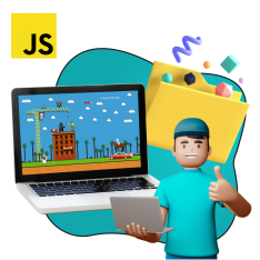 Программирование на JavaScript. Учимся создавать игры! - КИБЕРшкола программирования для детей, компьютерные курсы для школьников, начинающих и подростков - KIBERone г. Геленджик